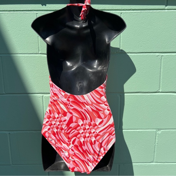 SeaFolly Plunge One Piece Swimsuit Size 6 - Picture 6 of 9